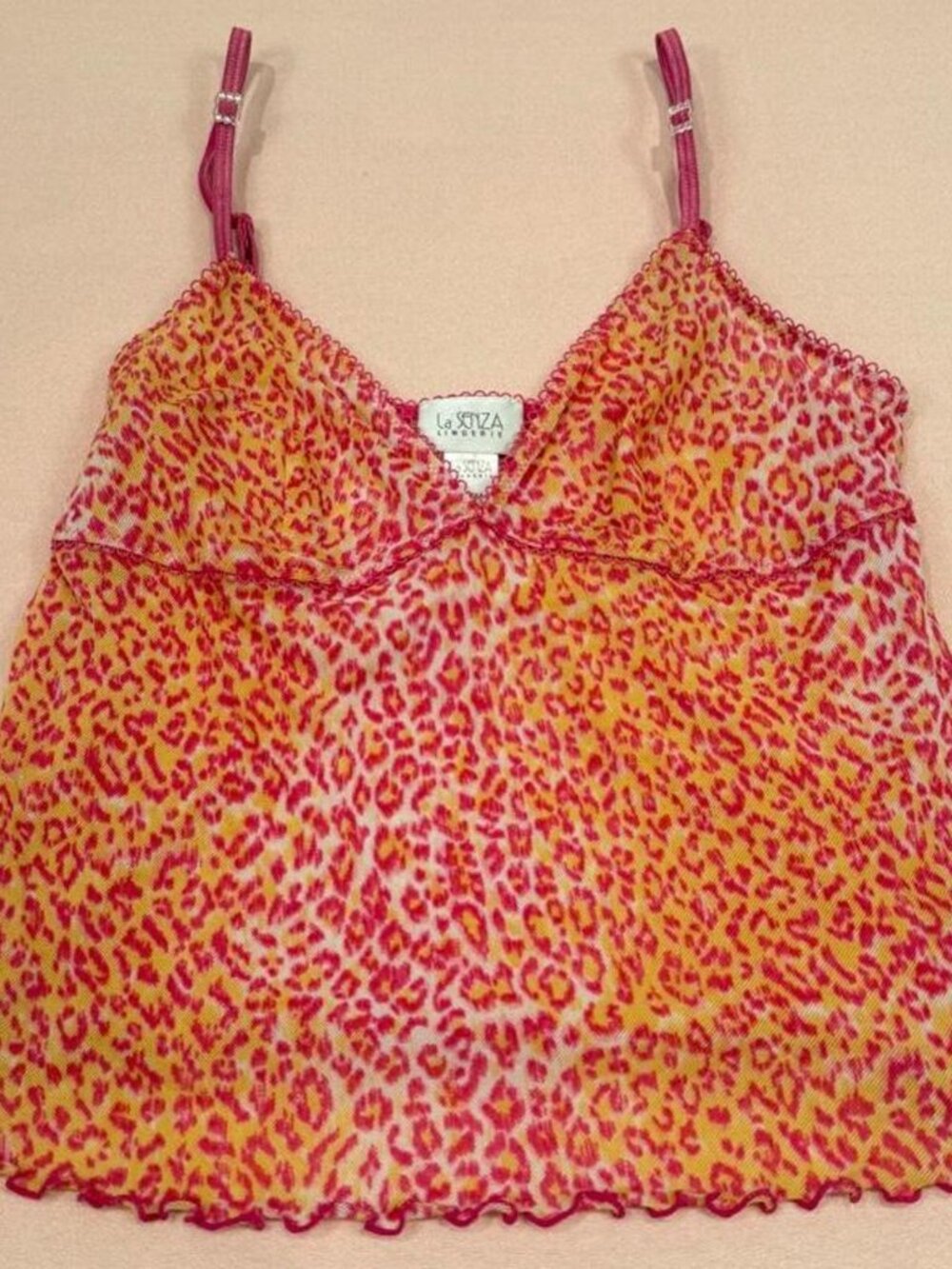 Y2K La Senza Mesh Tank Top